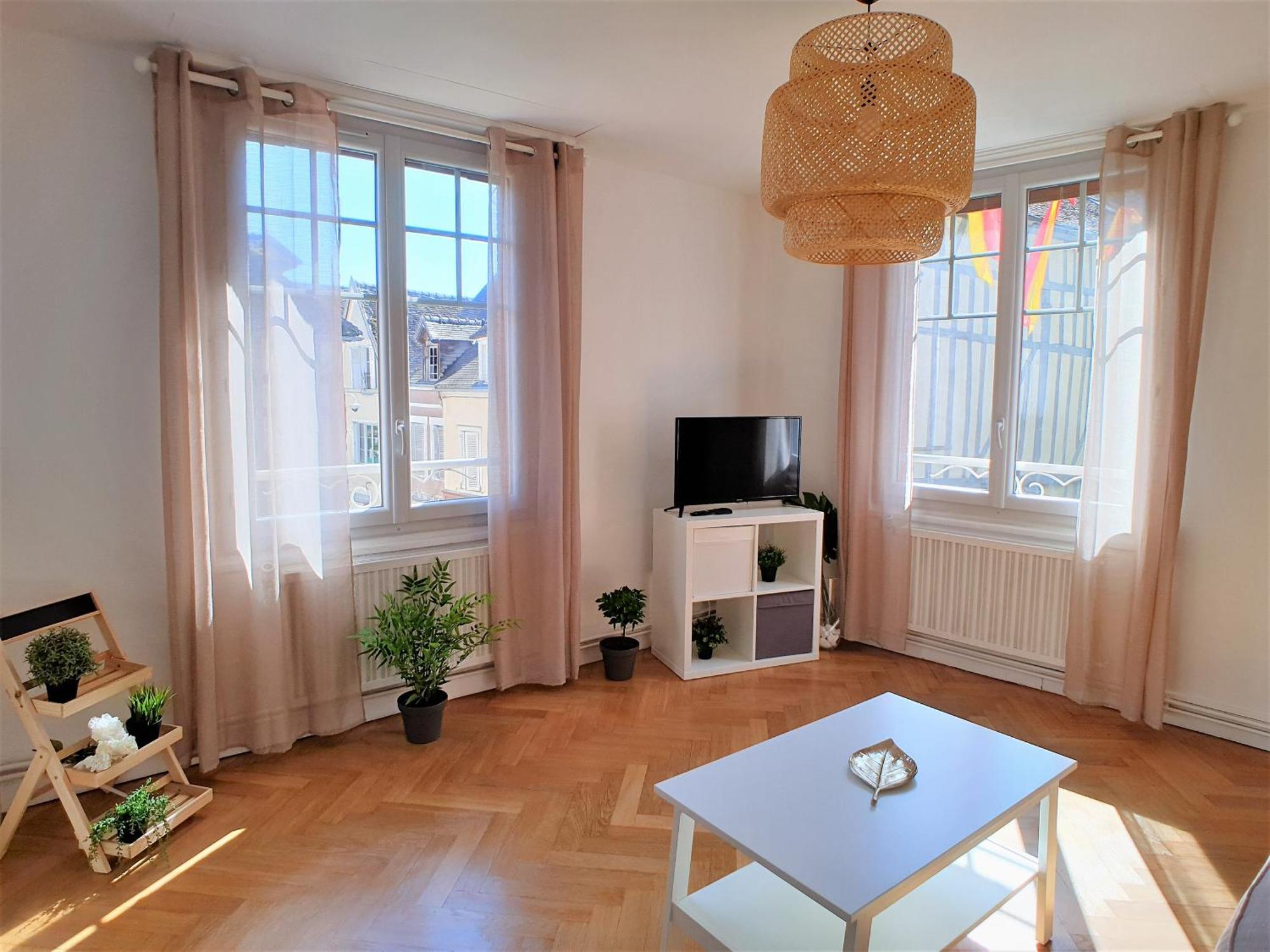 Hyper Centre Joigny, Tres Lumineux Apartment Exterior foto
